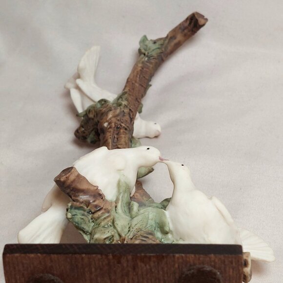 Giuseppe Armani "Three Doves" Vintage Home/Office Collectible Sculpture - Picture 7 of 8